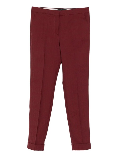 ETRO pressed-crease trousers - Red - zdjęcie produktu nr 1