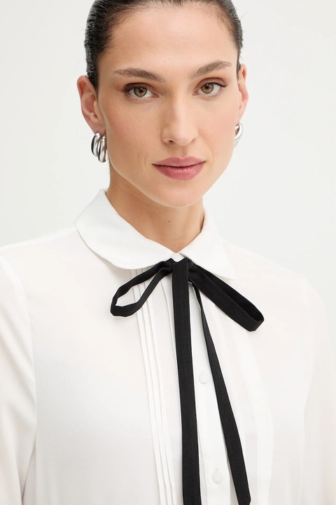 Morgan koszula damska kolor biały regular z kołnierzykiem klasycznym CLOTER - zdjęcie produktu nr 2