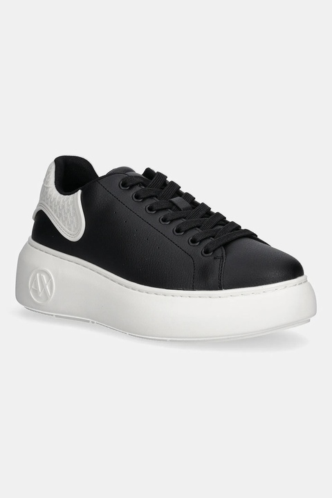 Armani Exchange sneakersy damskie kolor czarny XW002149 AF19528 MC024 - zdjęcie produktu nr 1