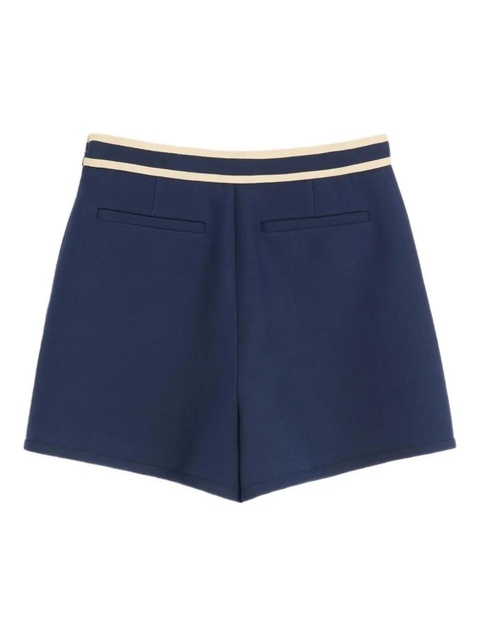 Valentino Garavani contrasting-panel shorts - Blue - zdjęcie produktu nr 2
