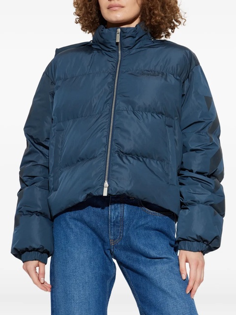 Off-White arrow-print padded jacket - Blue - zdjęcie produktu nr 2