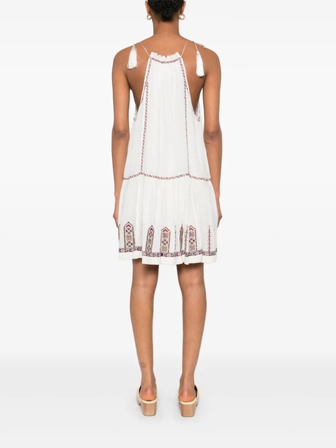 MARANT ÉTOILE Flo mini dress - White - zdjęcie produktu nr 2