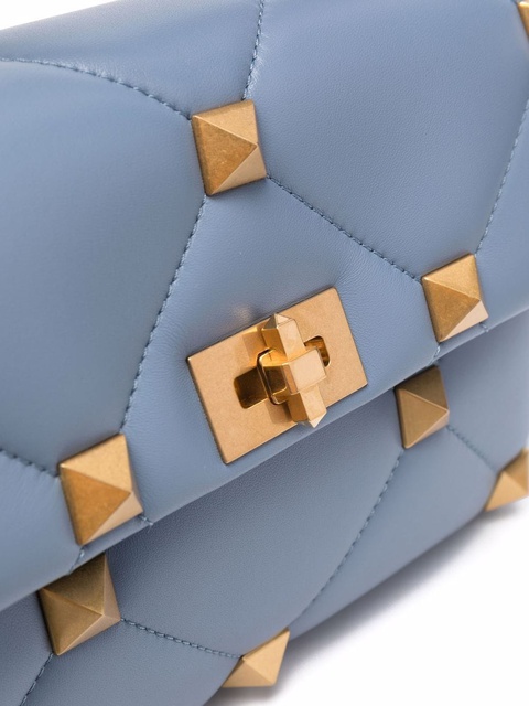 Valentino Garavani large Roman Stud shoulder bag - Blue - zdjęcie produktu nr 2