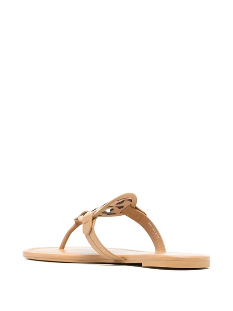 Tory Burch Miller flat sandals - Brown - zdjęcie produktu nr 2
