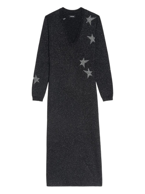 Zadig&Voltaire star stellly we stars dress - Black - zdjęcie produktu nr 1