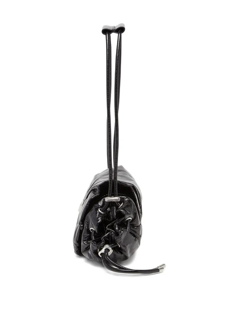 Diesel small Scrunch-D shoulder bag - Black - zdjęcie produktu nr 2