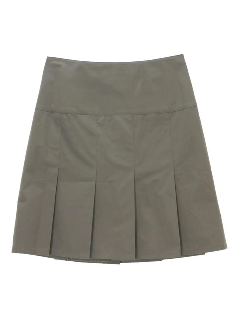 OUR LEGACY pleated girdle skirt - Green - zdjęcie produktu nr 2
