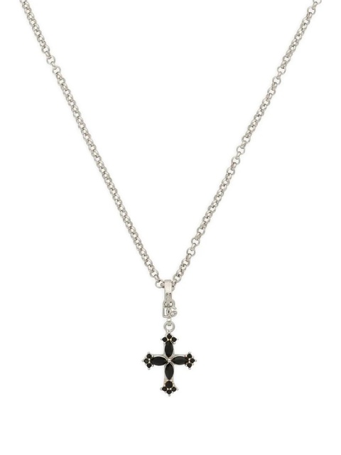 Dolce & Gabbana cross charm necklace - Silver - zdjęcie produktu nr 2