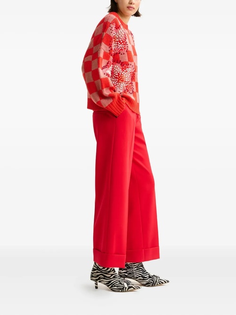 Essentiel Antwerp pressed-crease flared trousers - zdjęcie produktu nr 2