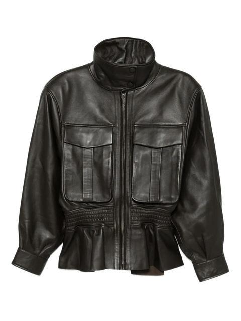 ducie Hazel leather jacket - Brown - zdjęcie produktu nr 1