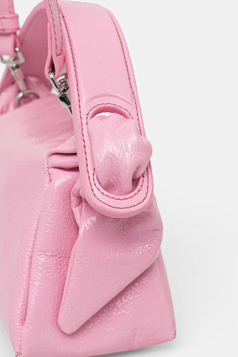 Kenzo torebka skórzana kolor różowy FF62SA808L02 - zdjęcie produktu nr 2