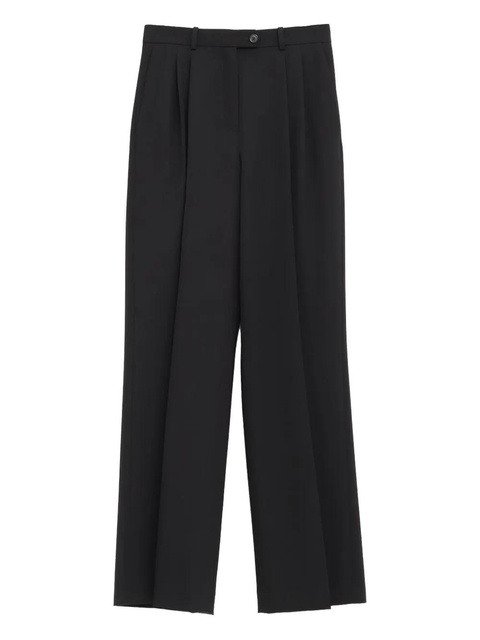 The Row belt loops pleats trousers - Black - zdjęcie produktu nr 1