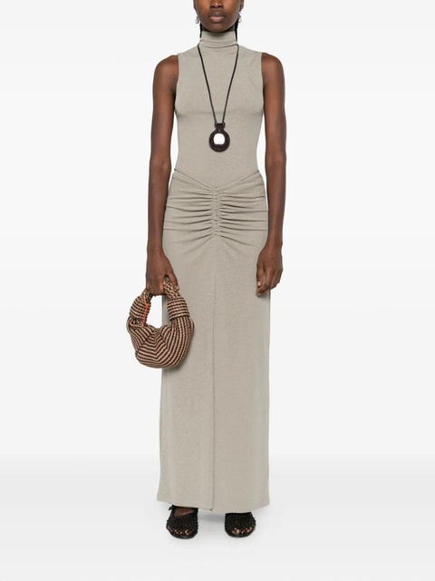 Nanushka turtleneck sleeveless top - Grey - zdjęcie produktu nr 2