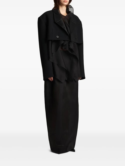 KHAITE Nando double-breasted jacket - Black - zdjęcie produktu nr 1
