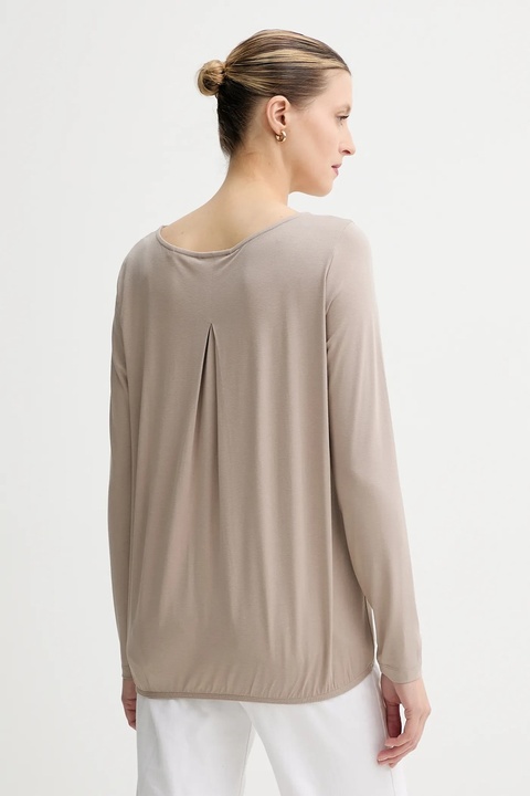 Marc O'Polo longsleeve kolor beżowy 511205252697 - zdjęcie produktu nr 1