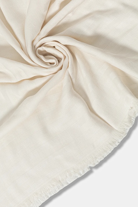 Weekend Max Mara chusta LUGLIO damski kolor beżowy wzorzysta 2525546024600 - zdjęcie produktu nr 2