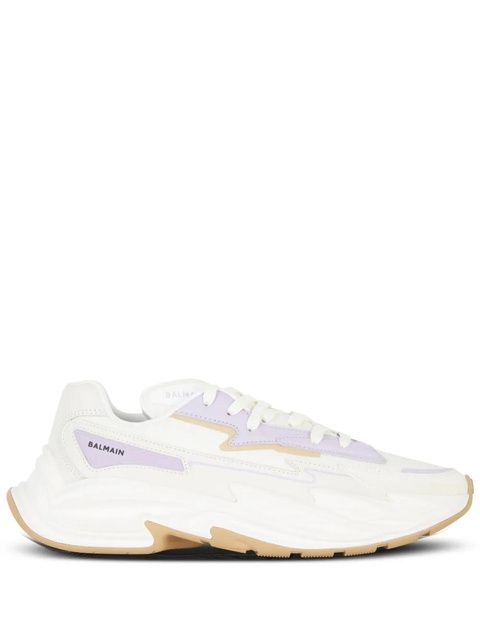 Balmain B-DR4G0N panelled lace-up sneakers - Neutrals - zdjęcie produktu nr 1