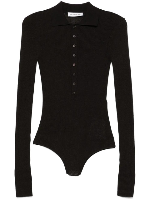 The Frankie Shop Solana bodysuit - Brown - zdjęcie produktu nr 1