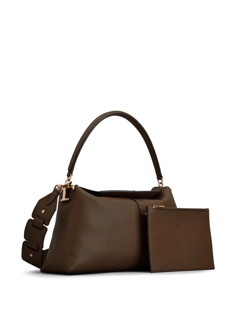 Tod's T Case leather shoulder bag - Brown - zdjęcie produktu nr 2