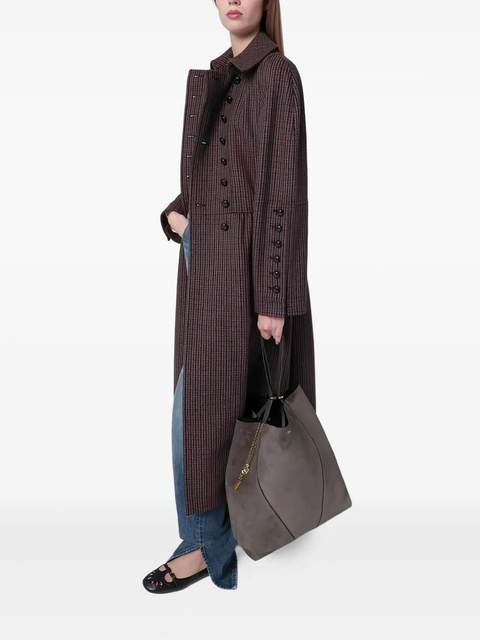 Chloé large chain charm tote bag - Grey - zdjęcie produktu nr 2