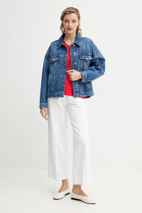 Sessun jeansy damskie kolor biały 24221005 - zdjęcie produktu nr 2