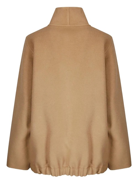 KHAITE zip-front jacket - Brown - zdjęcie produktu nr 2