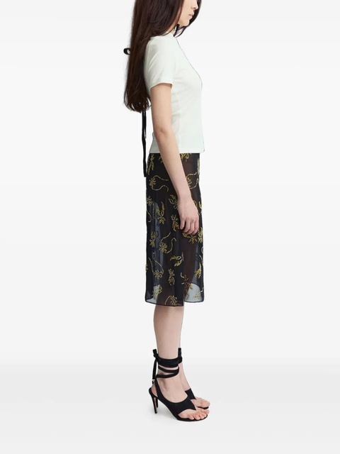 16Arlington Dafne midi skirt - Black - zdjęcie produktu nr 2