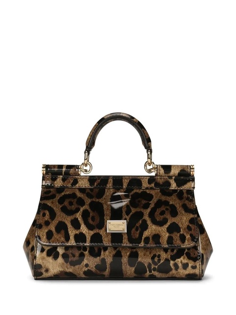 Dolce & Gabbana KIM DOLCE&GABBANA small Sicily top-handle bag - Brown - zdjęcie produktu nr 1