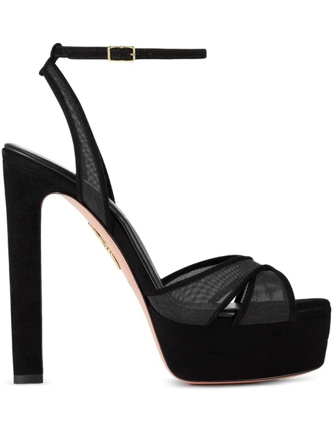 Aquazzura 130mm Divine sandals - Black - zdjęcie produktu nr 1