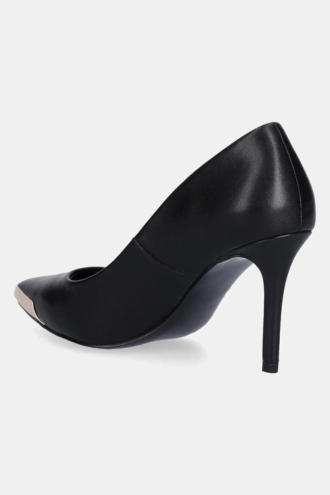 Versace Jeans Couture szpilki skórzane kolor czarny 79VA3S50 ZP127 899 - zdjęcie produktu nr 2