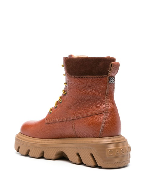 Casadei Generation C leather boots - Brown - zdjęcie produktu nr 2