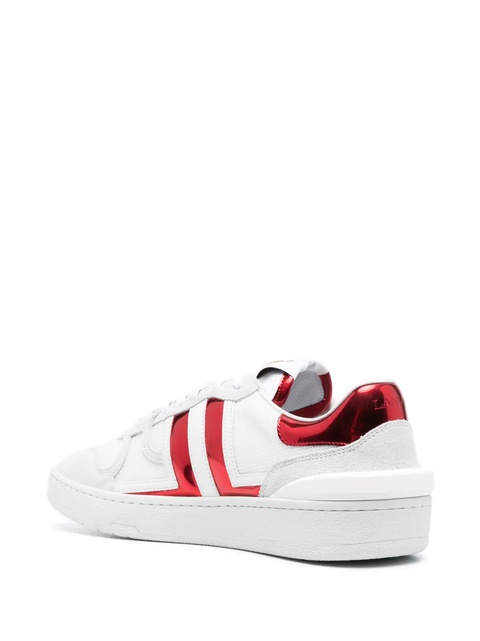 Lanvin Clay leather sneakers - White - zdjęcie produktu nr 2