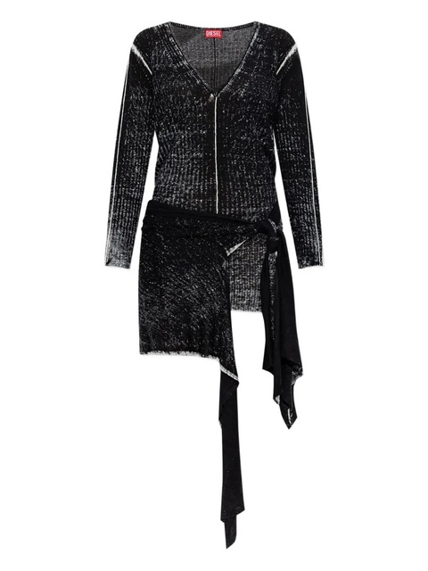 Diesel M-Egaknot mini dress. - Black - zdjęcie produktu nr 1