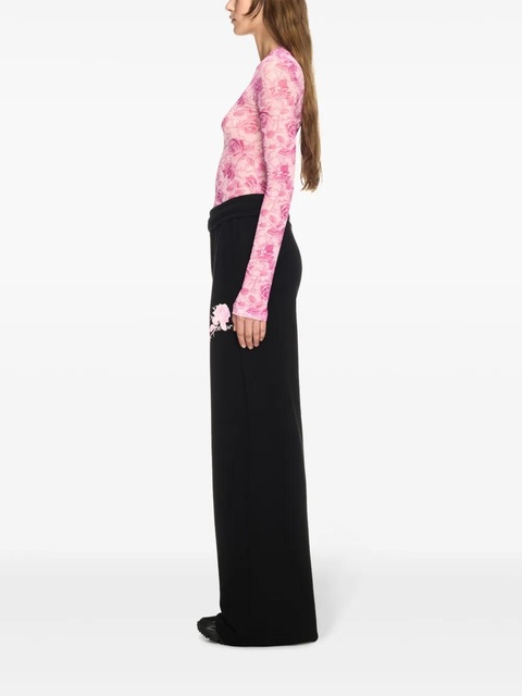 Off-White Off Stamp Roses top - Pink - zdjęcie produktu nr 2
