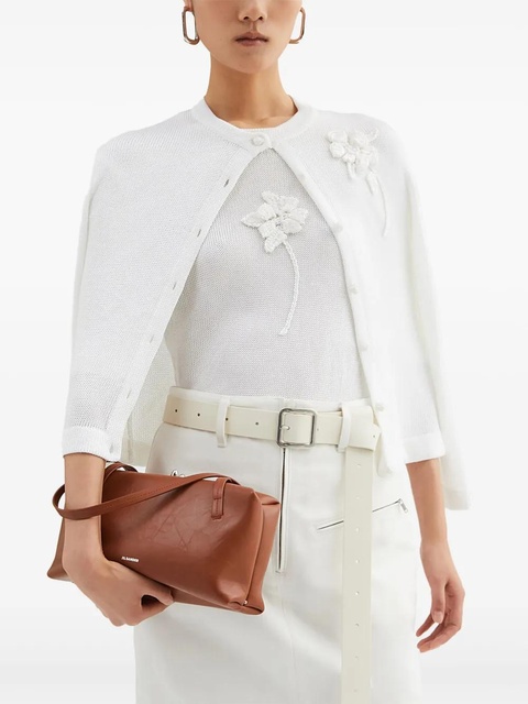 Jil Sander small Goji Pillow shoulder bag - Brown - zdjęcie produktu nr 2