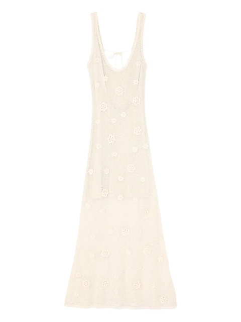 SANDRO knitted maxi dress - Neutrals - zdjęcie produktu nr 1