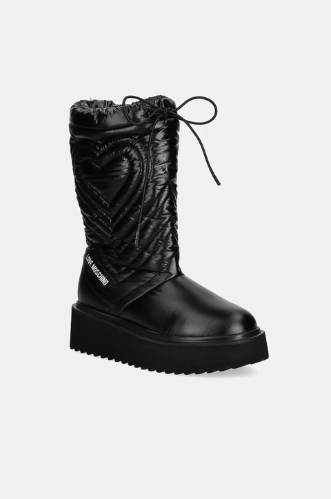 Love Moschino śniegowce kolor czarny JA24276I0LIN5000 - zdjęcie produktu nr 1