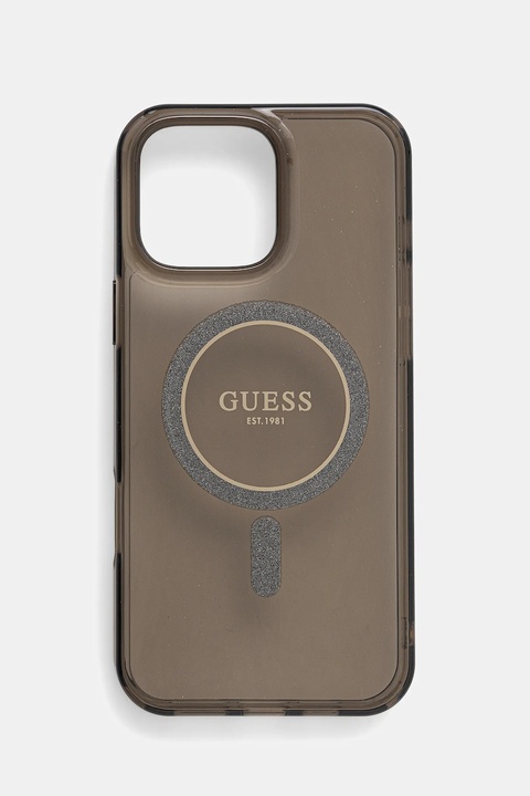 Guess etui na telefon iPhone 16 Pro Max 6.9" kolor brązowy GUHMP16XHFGEREK - zdjęcie produktu nr 1