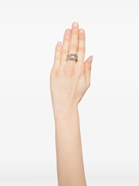 Jil Sander knot ring - Silver - zdjęcie produktu nr 2