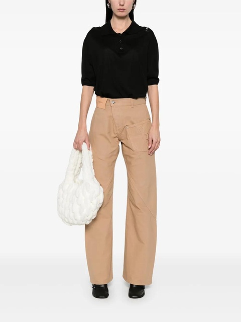 JW Anderson Twisted Workwear trousers - Neutrals - zdjęcie produktu nr 2