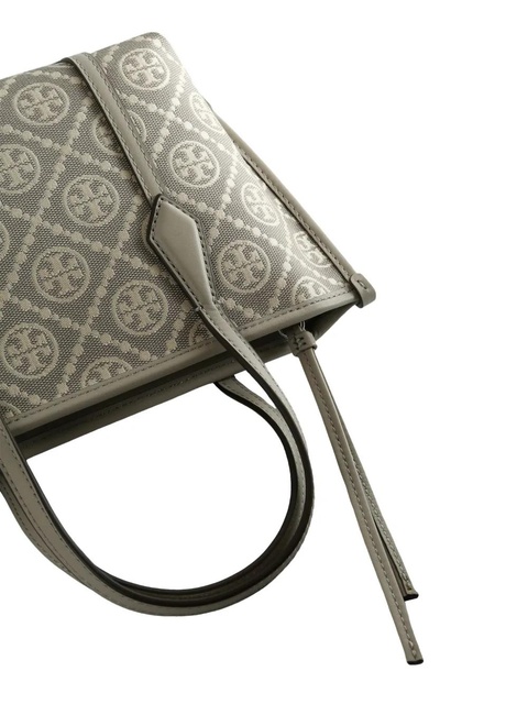 Tory Burch patterned handle tote bag - Grey - zdjęcie produktu nr 2