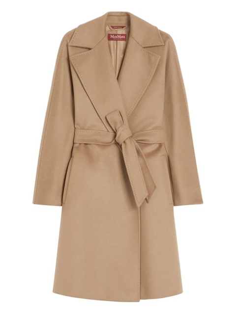 Max Mara belt-fastening coat - Neutrals - zdjęcie produktu nr 1