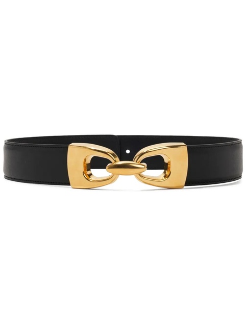 Altuzarra Horsebit leather belt - Black - zdjęcie produktu nr 1
