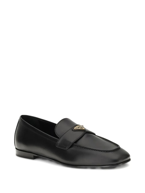 Prada leather loafers - Black - zdjęcie produktu nr 2