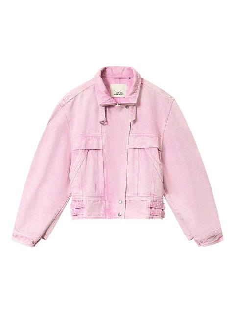 MARANT ÉTOILE Joseline denim jacket - Pink - zdjęcie produktu nr 1