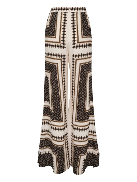 ZIMMERMANN geometric-print trousers - Neutrals - zdjęcie produktu nr 2