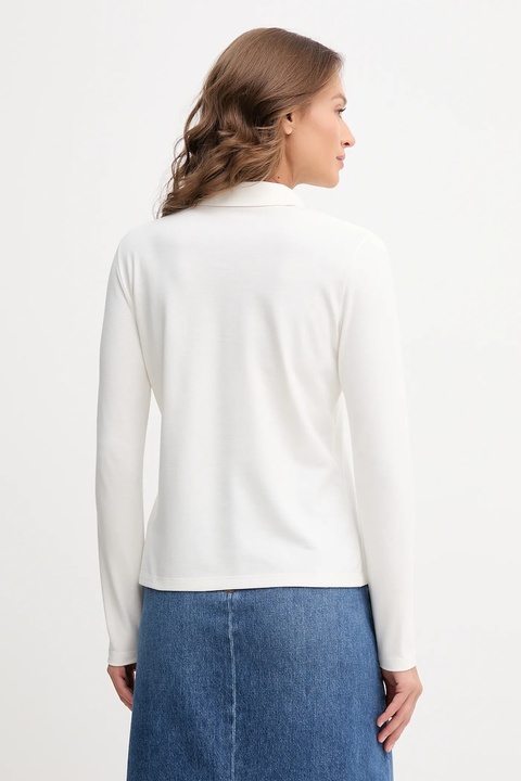 Lacoste longsleeve kolor beżowy PF4567 - zdjęcie produktu nr 1
