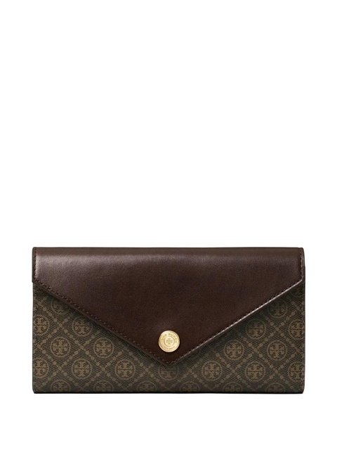 Tory Burch monogram-pattern wallet - Brown - zdjęcie produktu nr 2