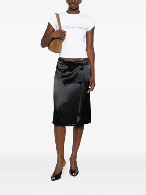 Alexander Wang cotton T-shirt - White - zdjęcie produktu nr 2