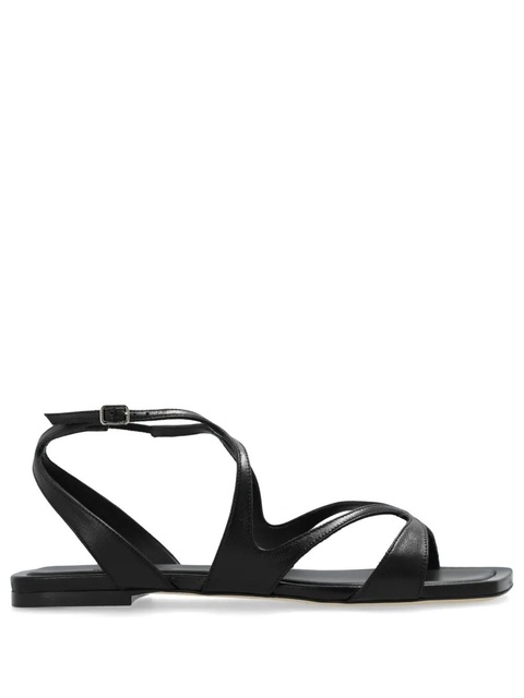 Jimmy Choo Ayla leather sandals - Black - zdjęcie produktu nr 1